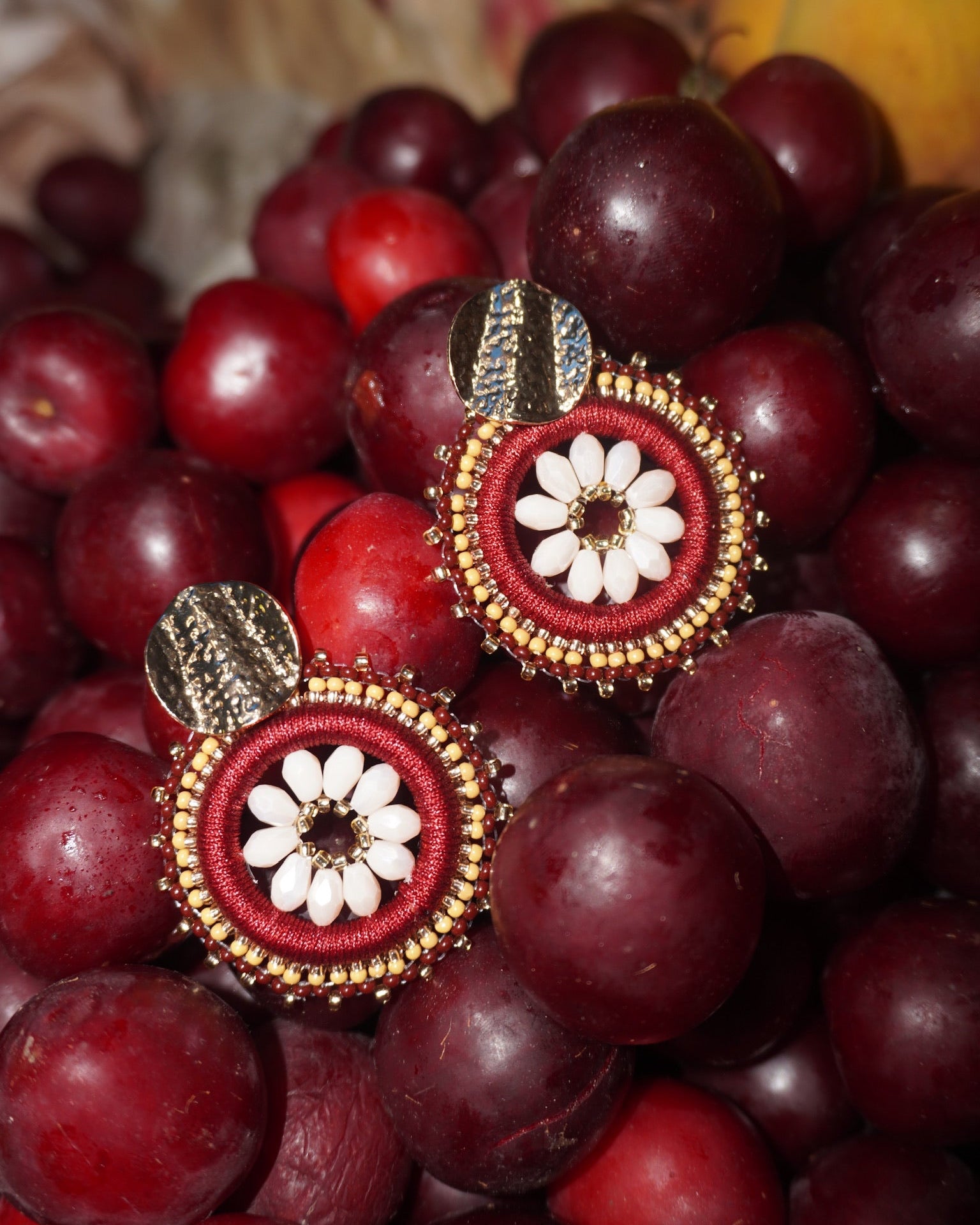 mangostin burgundy bloom