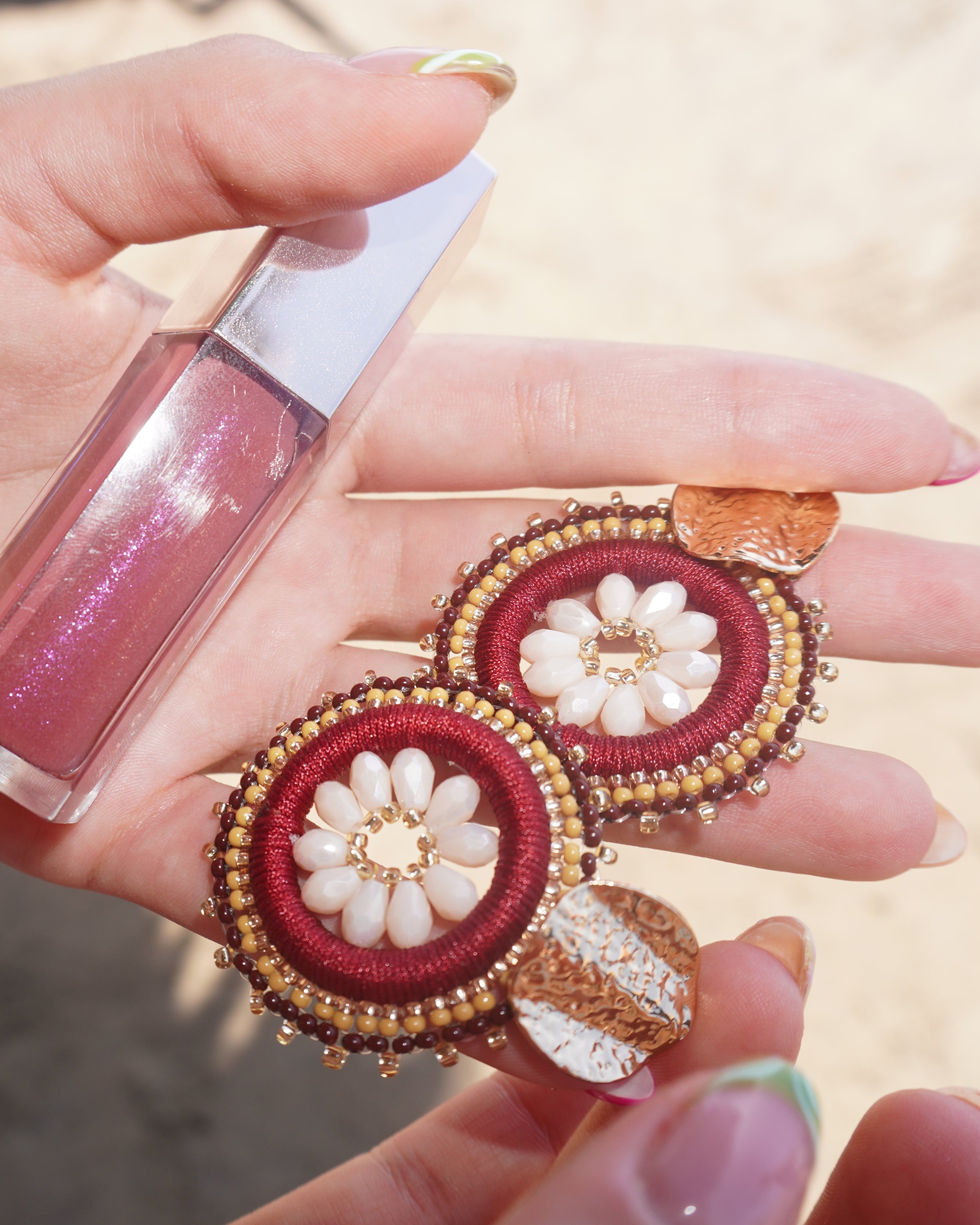 mangostin burgundy bloom